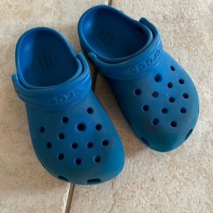Blue Crocs